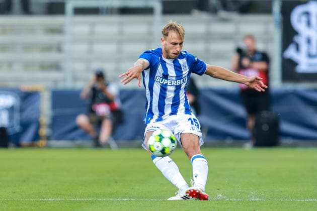 2026.07.21 Randers pilka nozna eliminacje Ligi Liga Mistrzow AGF Aarhus - Lech Poznan N z Michal Gurgul Foto Przemyslaw Szyszka PressFocus 2026.07.21 Randers Football Champions League qualifying AGF Aarhus - Lech Poznan Michal Gurgul Credit: Przemyslaw Szyszka PressFocus NEWSPIX.PL --- newspix.pl POLAND OUT! 