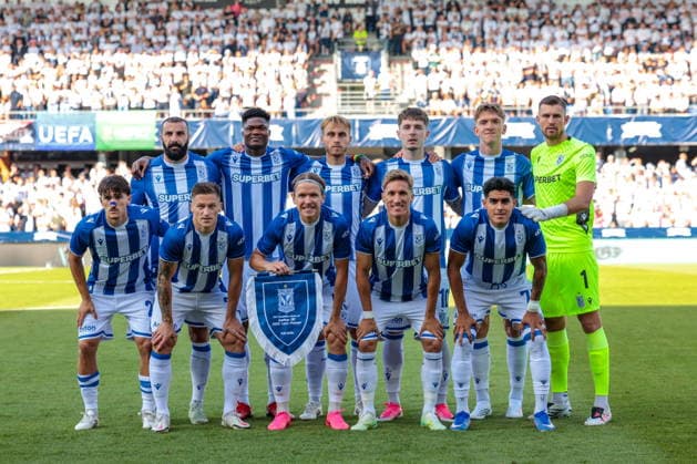 2026.07.21 Randers pilka nozna eliminacje Ligi Liga Mistrzow AGF Aarhus - Lech Poznan N z zdjecie grupowe Foto Przemyslaw Szyszka PressFocus 2026.07.21 Randers Football Champions League qualifying AGF Aarhus - Lech Poznan team photo of Lech Poznan Credit: Przemyslaw Szyszka PressFocus NEWSPIX.PL --- newspix.pl POLAND OUT! 