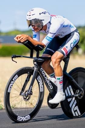 Mexican Isaac Del Toro of UAE Team Emirates XRG pictured in action during the stage 16 of the 2026 Tour de France cycling race, an individual Time Trial stage of 26km from Evian-les-Bains to Thonon-les-Bains, on Tuesday 21 July 2026. The 113th edition of the Tour de France starts on Saturday 4 July in Barcelona, Spain, and will finish in Paris, France on the 26th of July. DAVIDxPINTENS  x181700082x