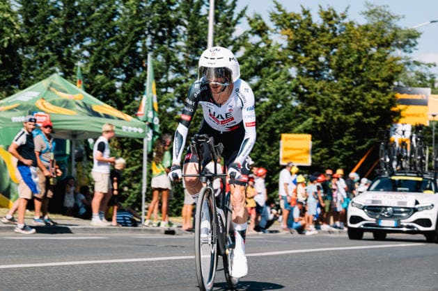 113th Tour de France 2026 - Stage 16 Adam YATES (UAE Team Emirates XRG) during the 16th stage of the 113th Tour de France, a time trial between Evian and Thonon. Thonon-les-Bains France  Copyright: xGautierxDemouveauxx originalFilename:demouveaux-notitle260721_npudG.jpg