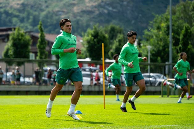 21.07.2026, AUT, Fußball, Herren, 1. Bundesliga, Trainingslager, Saison 2026 2027, Zell am Ziller, SV Werder Bremen Dariusz Stalmach ( Bremen, 23 ) Zell am Ziller Parkstadion Tirol Österreich *** July 21, 2026, Austria, Soccer, Men s, 1. Bundesliga, Training Camp, 2026–2027 Season, Zell am Ziller, SV Werder Bremen, Dariusz Stalmach, Bremen, 23, Zell am Ziller Parkstadion, Tyrol, Austria Copyright: xNordphotox xMemmlerx