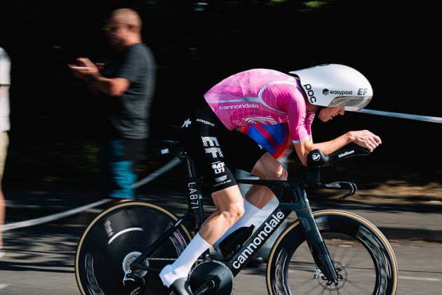 113th Tour de France 2026 - Stage 16 Sean Quinn (EF Education-EasyPost) rides during the 16th stage of the 113th Tour de France, a time trial between Evian and Thonon-les-Bains, France. Thonon-les-Bains France  Copyright: xGautierxDemouveauxx originalFilename:demouveaux-notitle260721_npDR7.jpg