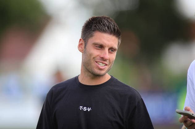 Fussball, Herren, Saison 2026 2027, SV Eintracht Berglern - TSV 1860 München, Toto-Pokal Marc Lamberger, Torwart Trainer (TSV 1860 München) Kopf, Oberkörper *** Soccer, Men s, 2026–2027 Season, SV Eintracht Berglern vs. TSV 1860 Munich, Toto Cup, Marc Lamberger, Goalkeeper Coach, TSV 1860 Munich, Head, Upper Body