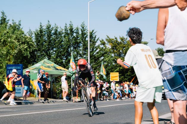 113th Tour de France 2026 - Stage 16 Yannis Voisard of the Tudor Pro Cycling Team during the 16th stage of the 113th Tour de France, a time trial between Evian and Thonon. Thonon-les-Bains France  Copyright: xGautierxDemouveauxx originalFilename:demouveaux-notitle260721_npe09.jpg