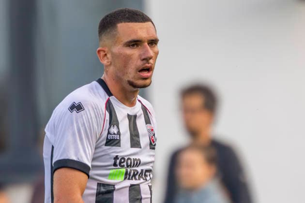Forstinning, Deutschland 21. Juli 2026: Toto-Pokal - Bayerischer Landespokal - 2026 2027 - 1. Hauptrunde - VfB Forstinning gegen FC Ingolstadt 04 Im Bild: Ognjen Drakulic (FCI) Sportpark Bayern *** Forstinning, Germany, July 21, 2026 Toto Cup Bavarian State Cup 2026–2027, First Round: VfB Forstinning vs. FC Ingolstadt 04. Pictured: Ognjen Drakulic, FCI Sportpark Bayern Copyright: xFotostandx xSchäferx
