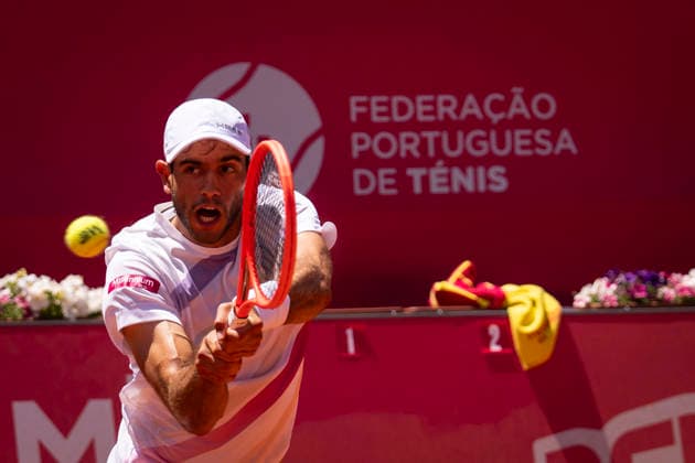 Nuno Borges Vs Orlando Luz - Millennium Estoril Open 2026 Nuno Borges of Portugal competes against Orlando Luz of Brazil during the Millennium Estoril Open ATP, Tennis Herren 250 tennis tournament at Estoril Tennis Club in Estoril, Portugal, on July 21, 2026. Estoril Portugal  Copyright: xNunoxCruzx originalFilename:cruz-nunoborg260721_npSic.jpg