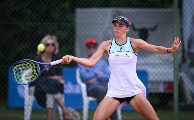 Tennis Frauen World Tennis AHG BMW Cup Bildechingen 2026 21.07.2026 Eva Bennemann (GER) *** Women s Tennis World Tennis AHG BMW Cup Bildechingen 2026 July 21, 2026 Eva Bennemann GER