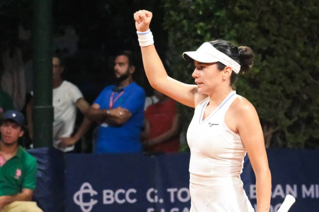 IPA86879154 - Palermo, Italy, July 2026. Country Time Club, Palermo Ladies Open 2026, a women s professional tennis tournament on the WTA, Tennis Damen 125 circuit. Pictured: Miriam Bulgaru vs. Caijsa Hennemann  Copyright: xFedericoxSerra IPAxSportx xx 86879154