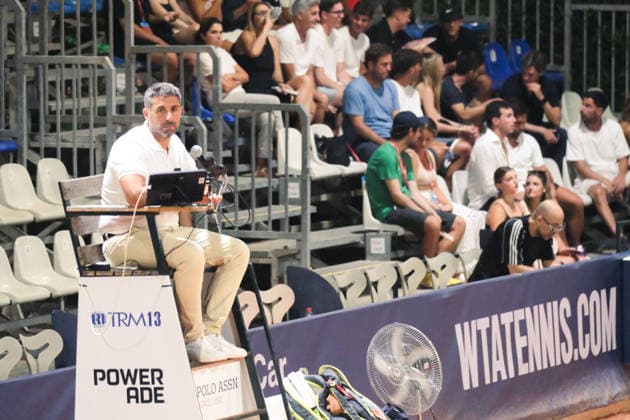 IPA86879107 - Palermo, Italy, July 2026. Country Time Club, Palermo Ladies Open 2026, a women s professional tennis tournament on the WTA, Tennis Damen 125 circuit. Pictured: Anastasia Abbagnato vs. Clara Burel  Copyright: xFedericoxSerra IPAxSportx xx 86879107