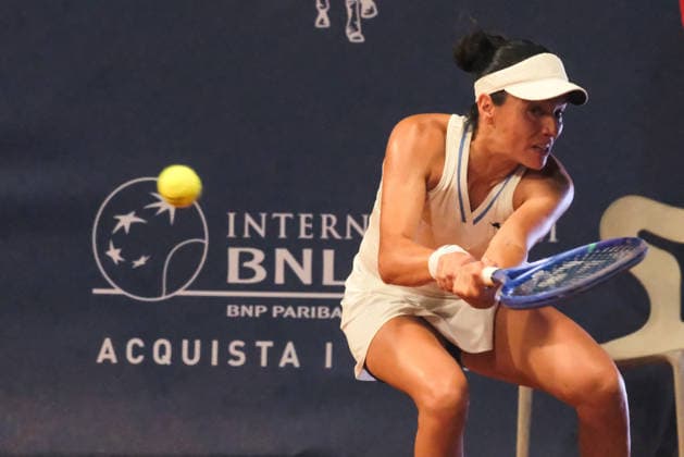 IPA86879169 - Palermo, Italy, July 2026. Country Time Club, Palermo Ladies Open 2026, a women s professional tennis tournament on the WTA, Tennis Damen 125 circuit. Pictured: Miriam Bulgaru vs. Caijsa Hennemann  Copyright: xFedericoxSerra IPAxSportx xx 86879169