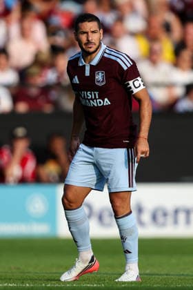 Walsall, England, 21st July 2026. Emiliano Buendia of Aston Villa during the Walsall vs Aston Villa Pre Season Friendly match at Pallet-Track Bescot Stadium, Walsall. Picture credit should read: Gareth Evans Sportimage EDITORIAL USE ONLY. No use with unauthorised audio, video, data, fixture lists, club league logos or live services. Online in-match use limited to 120 images, no video emulation. No use in betting, games or single club league player publications. SPI_023_GE_WAL_AV SPI-4879-0024