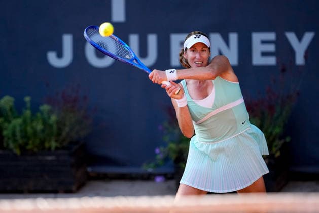 MSC Hamburg Ladies Open - Day 2 Magali Kempen of Belgium plays with partner Alexandra Panova during their round of 16 doubles match against Rutuja Bhosale of India and Yu-Yun Li of Chinese Taipei at the 2026 MSC Hamburg Ladies Open women s tennis tournament at Am Rothenbaum in Hamburg, Germany. Hamburg Hamburg Germany  Copyright: xOwenxHammondx originalFilename:hammond-2026msch260721_npLWa.jpg
