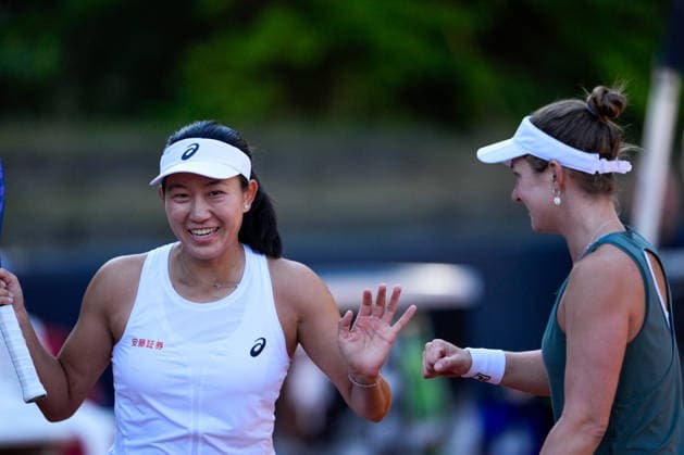MSC Hamburg Ladies Open - Day 2 Moyuka Uchijima of Japan and Nadia Podoroska of Argentina play in their round of 16 doubles match against Mariia Kozyreva and Elena Pridankina at the 2026 MSC Hamburg Ladies Open Women s tennis tournament at Am Rothenbaum in Hamburg, Germany. Hamburg Hamburg Germany  Copyright: xOwenxHammondx originalFilename:hammond-2026msch260721_npm5f.jpg