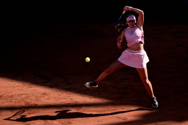 MSC Hamburg Ladies Open - Day 2 Victoria Jimenez Kasintseva of Andorra plays during her round of 32 match against fifth seed Tamara Korpatsch of Germany at the 2026 MSC Hamburg Ladies Open women s tennis tournament at Am Rothenbaum in Hamburg, Germany. Hamburg Hamburg Germany  Copyright: xOwenxHammondx originalFilename:hammond-2026msch260721_npP16.jpg