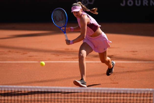 MSC Hamburg Ladies Open - Day 2 Victoria Jimenez Kasintseva of Andorra plays during her round of 32 match against fifth seed Tamara Korpatsch of Germany at the 2026 MSC Hamburg Ladies Open women s tennis tournament at Am Rothenbaum in Hamburg, Germany. Hamburg Hamburg Germany  Copyright: xOwenxHammondx originalFilename:hammond-2026msch260721_npj7M.jpg