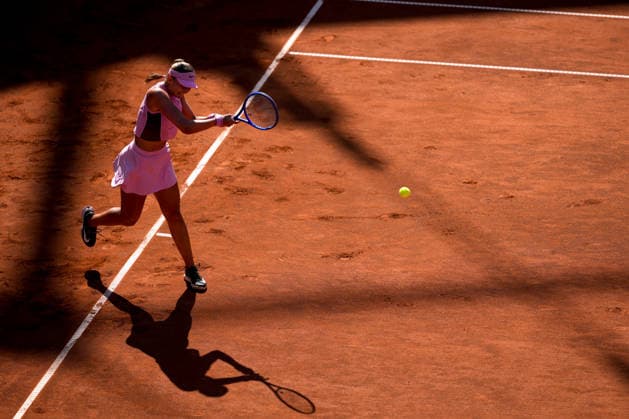 MSC Hamburg Ladies Open - Day 2 Victoria Jimenez Kasintseva of Andorra plays during her round of 32 match against fifth seed Tamara Korpatsch of Germany at the 2026 MSC Hamburg Ladies Open women s tennis tournament at Am Rothenbaum in Hamburg, Germany. Hamburg Hamburg Germany  Copyright: xOwenxHammondx originalFilename:hammond-2026msch260721_npPjW.jpg