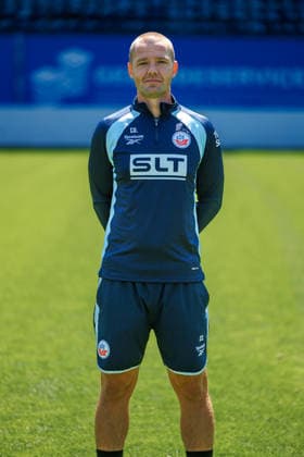Co Trainer Adam Susac ; FC Hansa Rostock ; 3.Liga, Porträttermin 2026 2027 Rostock Ostseestadion Mecklenburg - Vorpommern Deutschland *** Assistant Coach Adam Susac, FC Hansa Rostock (3. Liga), Profile Session 2026–2027, Rostock Ostseestadion, Mecklenburg-Western Pomerania, Germany