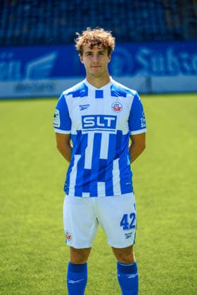 Benno Dietze ; FC Hansa Rostock ; 3.Liga, Porträttermin 2026 2027 Rostock Ostseestadion Mecklenburg - Vorpommern Deutschland *** Benno Dietze, FC Hansa Rostock, 3. Liga, Profile Session 2026–2027, Rostock Ostseestadion, Mecklenburg-Western Pomerania, Germany