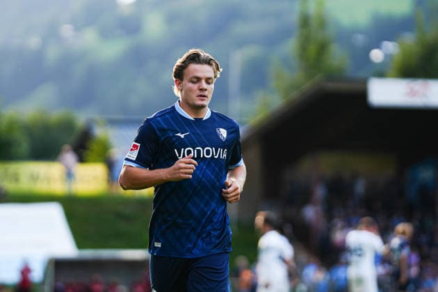 Christian Rasmussen (VfL Bochum, 07) AUT, VfL Bochum vs. Swansea City, Fussball, Testspiel, Saison 2026 2027, 21.07.2026 AUT, VfL Bochum vs. Swansea City, Fussball, Testspiel, Saison 2026 2027, 21.07.2026 Mittersill *** Christian Rasmussen, VfL Bochum, July 7, 2026, VfL Bochum vs. Swansea City, Soccer, Friendly, 2026–2027 Season, July 21, 2026, Austria, VfL Bochum vs. Swansea City, Soccer, Friendly, 2026–2027 Season, July 21, 2026, Mittersill Copyright: xEibner-Pressefoto MarcelxvonxFehrnx EP_MFN