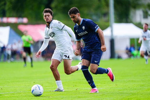 -24swa-, Gerrit Holtmann (VfL Bochum, 17) AUT, VfL Bochum vs. Swansea City, Fussball, Testspiel, Saison 2026 2027, 21.07.2026 AUT, VfL Bochum vs. Swansea City, Fussball, Testspiel, Saison 2026 2027, 21.07.2026 Mittersill *** 24swa, Gerrit Holtmann, VfL Bochum, July 17, VfL Bochum vs. Swansea City, Soccer, Friendly, 2026–2027 Season, July 21, 2026 AUT, VfL Bochum vs. Swansea City, Soccer, Friendly, 2026–2027 Season, July 21, 2026 Mittersill Copyright: xEibner-Pressefoto MarcelxvonxFehrnx EP_MFN