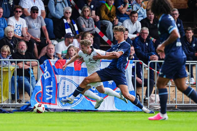 Oliver Cooper (Swansea City, 31), Maximilian Wittek (VfL Bochum, 32) AUT, VfL Bochum vs. Swansea City, Fussball, Testspiel, Saison 2026 2027, 21.07.2026 AUT, VfL Bochum vs. Swansea City, Fussball, Testspiel, Saison 2026 2027, 21.07.2026 Mittersill *** Oliver Cooper, Swansea City, 31; Maximilian Wittek, VfL Bochum, 32 (AUT); VfL Bochum vs. Swansea City, Soccer, Friendly, 2026–2027 Season, July 21, 2026, AUT, VfL Bochum vs. Swansea City, soccer, friendly match, 2026–2027 season, July 21, 2026, Mittersill Copyright: xEibner-Pressefoto MarcelxvonxFehrnx EP_MFN