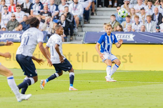 Aarhus GF v Lech Poznan, UEFA Champions League qualification, Randers, Denmark Randers, Denmark. 21st, July 2026. Michal Gurgul of Lech Poznan seen during the UEFA Champions League qualification match between Aarhus GF F and Lech Poznan at Randers Stadion in Randers. Denmark, Randers  Copyright: xGonzalesxPhoto RasmusxJensenx