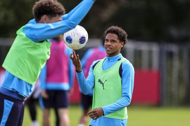 MARIENFELD , 22-07-2026 , trainingsfield Hotel-Residence Klosterpforte , season 2026 2027 , Dutch pre-season football , training PSV , picture shows PSV Player Noah Fernandez PSV training camp 22-07-2026  x205149400x Copyright: