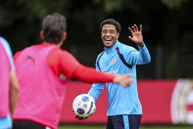 MARIENFELD , 22-07-2026 , trainingsfield Hotel-Residence Klosterpforte , season 2026 2027 , Dutch pre-season football , training PSV , picture shows PSV Player Ryan Flamingo PSV training camp 22-07-2026  x205149618x Copyright: