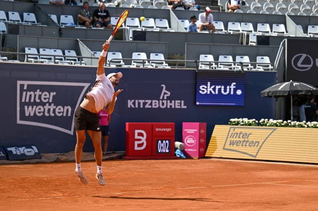 TENNIS - ATP, Tennis Herren Generali Open 2026 KITZBUEHEL,AUSTRIA,22.JUL.26 - TENNIS - ATP World Tour, Generali Open. Image shows Valentin Vacherot (MON).  GEPAxpictures xDanielxSchoenherr