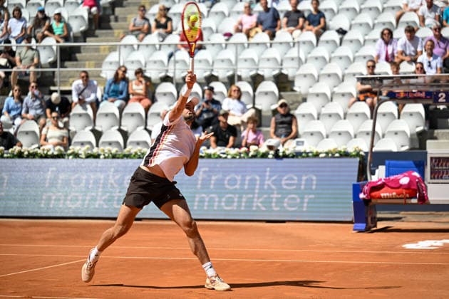 TENNIS - ATP, Tennis Herren Generali Open 2026 KITZBUEHEL,AUSTRIA,22.JUL.26 - TENNIS - ATP World Tour, Generali Open. Image shows Valentin Vacherot (MON).  GEPAxpictures xDanielxSchoenherr
