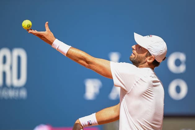 TENNIS - ATP, Tennis Herren Generali Open 2026 KITZBUEHEL,AUSTRIA,22.JUL.26 - TENNIS - ATP World Tour, Generali Open. Image shows Quentin Halys (FRA).  GEPAxpictures xDanielxSchoenherr