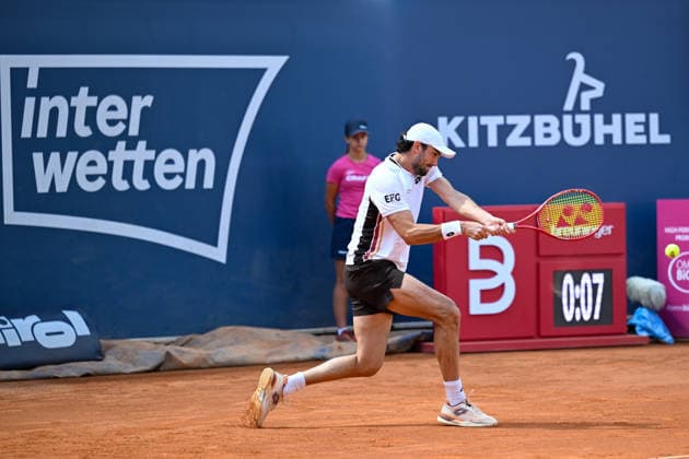 TENNIS - ATP, Tennis Herren Generali Open 2026 KITZBUEHEL,AUSTRIA,22.JUL.26 - TENNIS - ATP World Tour, Generali Open. Image shows Valentin Vacherot (MON).  GEPAxpictures xDanielxSchoenherr