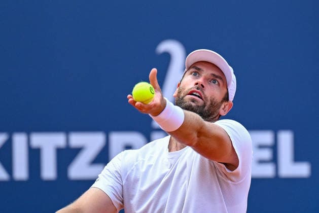TENNIS - ATP, Tennis Herren Generali Open 2026 KITZBUEHEL,AUSTRIA,22.JUL.26 - TENNIS - ATP World Tour, Generali Open. Image shows Quentin Halys (FRA).  GEPAxpictures xDanielxSchoenherr