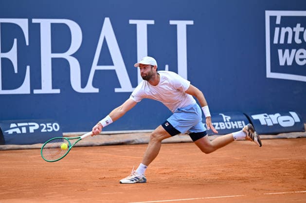 TENNIS - ATP, Tennis Herren Generali Open 2026 KITZBUEHEL,AUSTRIA,22.JUL.26 - TENNIS - ATP World Tour, Generali Open. Image shows Quentin Halys (FRA).  GEPAxpictures xDanielxSchoenherr