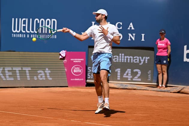 TENNIS - ATP, Tennis Herren Generali Open 2026 KITZBUEHEL,AUSTRIA,22.JUL.26 - TENNIS - ATP World Tour, Generali Open. Image shows Quentin Halys (FRA).  GEPAxpictures xDanielxSchoenherr