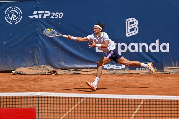 TENNIS - ATP, Tennis Herren Generali Open 2026 KITZBUEHEL,AUSTRIA,22.JUL.26 - TENNIS - ATP World Tour, Generali Open. Image shows Arthur Rinderknech (FRA).  GEPAxpictures xDanielxSchoenherr