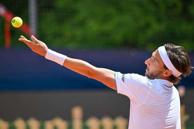 TENNIS - ATP, Tennis Herren Generali Open 2026 KITZBUEHEL,AUSTRIA,22.JUL.26 - TENNIS - ATP World Tour, Generali Open. Image shows Arthur Rinderknech (FRA).  GEPAxpictures xDanielxSchoenherr