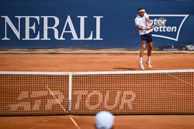 TENNIS - ATP, Tennis Herren Generali Open 2026 KITZBUEHEL,AUSTRIA,22.JUL.26 - TENNIS - ATP World Tour, Generali Open. Image shows Arthur Rinderknech (FRA).  GEPAxpictures xDanielxSchoenherr