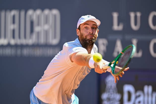 TENNIS - ATP, Tennis Herren Generali Open 2026 KITZBUEHEL,AUSTRIA,22.JUL.26 - TENNIS - ATP World Tour, Generali Open. Image shows Quentin Halys (FRA).  GEPAxpictures xDanielxSchoenherr