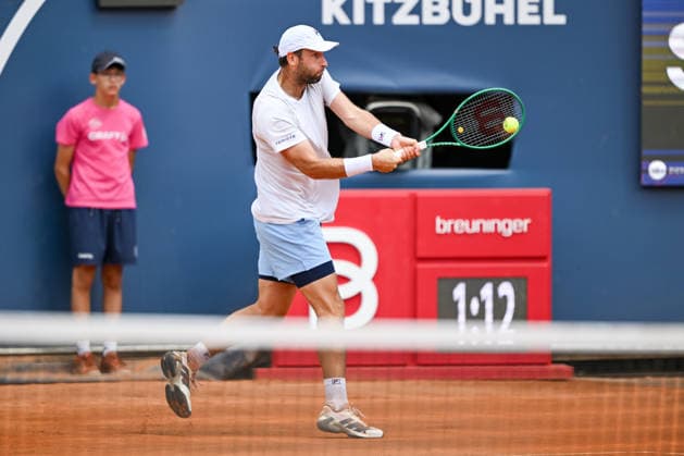 TENNIS - ATP, Tennis Herren Generali Open 2026 KITZBUEHEL,AUSTRIA,22.JUL.26 - TENNIS - ATP World Tour, Generali Open. Image shows Quentin Halys (FRA).  GEPAxpictures xDanielxSchoenherr
