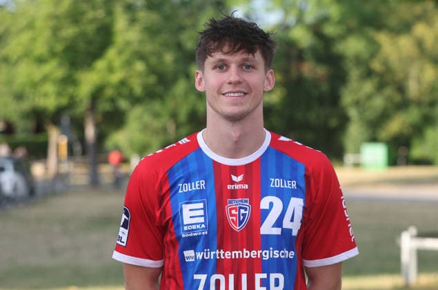 BAU Stuttgart , Maxim Orlov ; SG BBM Bietigheim ; 1.BL Herren, Porträttermin 2026 2027, *** BAU Stuttgart, Maxim Orlov SG BBM Bietigheim 1st Division Men s League, Profile Session 2026–2027,