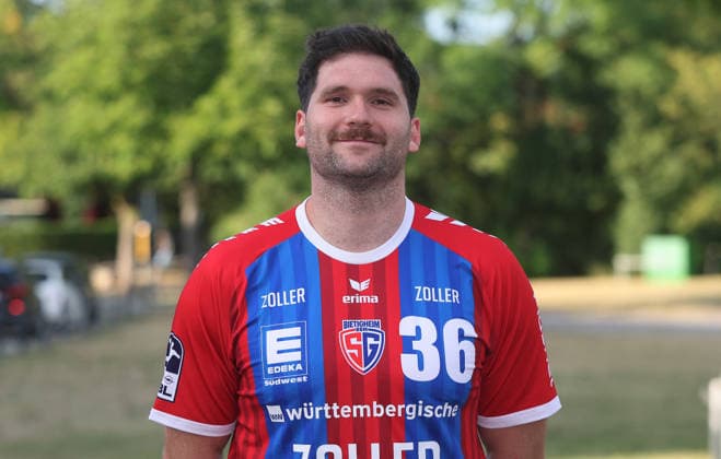 BAU Stuttgart , Jonathan Fischer; SG BBM Bietigheim ; 1.BL Herren, Porträttermin 2026 2027, *** BAU Stuttgart, Jonathan Fischer, SG BBM Bietigheim 1, Men s First Division, Photo Shoot 2026–2027,