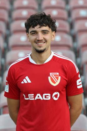Jannis Zaydan; FC Energie Cottbus; 2.Liga, Porträttermin 2026 2027 Fussball 2. Liga 2026 2027 Offizieller Portraitermin FC Energie Cottbus *** Jannis Zaydan, FC Energie Cottbus, 2. Bundesliga, Official Photo Session 2026–2027, Soccer, 2. Bundesliga 2026–2027, Official Photo Session for FC Energie Cottbus