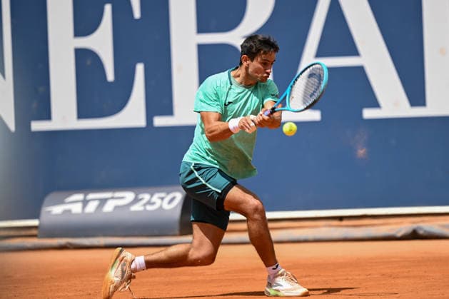 TENNIS - ATP, Tennis Herren Generali Open 2026 KITZBUEHEL,AUSTRIA,22.JUL.26 - TENNIS - ATP World Tour, Generali Open. Image shows Mariano Navone (ARG).  GEPAxpictures xDanielxSchoenherr