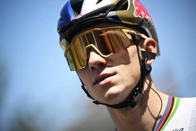 Belgian Remco Evenepoel of Red Bull-BORA-hansgrohe pictured before the start of stage 17 of the 2026 Tour de France cycling race, a stage of 175km from Chambery to Voiron, on Wednesday 22 July 2026. The 113th edition of the Tour de France starts on Saturday 4 July in Barcelona, Spain, and will finish in Paris, France on the 26th of July. JASPERxJACOBS  x181738868x