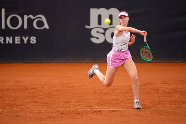 MSC Hamburg Ladies Open - Day 3 Simona Waltert of Switzerland plays against Mayar Sherif of Egypt during their round of 32 match at the 2026 MSC Hamburg Ladies Open women s tennis tournament at Am Rothenbaum in Hamburg, Germany. Hamburg Hamburg Germany  Copyright: xOwenxHammondx originalFilename:hammond-2026msch260722_npNXv.jpg
