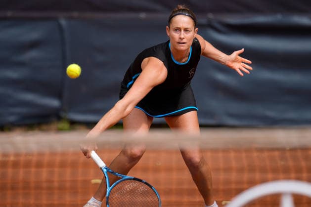 MSC Hamburg Ladies Open - Day 3 Yvonne Cavalle-Reimers of Spain plays with partner Lara Salden of Belgium during their round of 16 doubles match against Dalila Jakupovic and Nika Radisic of Slovenia at the 2026 MSC Hamburg Ladies Open Women s tennis tournament at Am Rothenbaum in Hamburg, Germany. Hamburg Hamburg Germany  Copyright: xOwenxHammondx originalFilename:hammond-2026msch260722_npGbQ.jpg