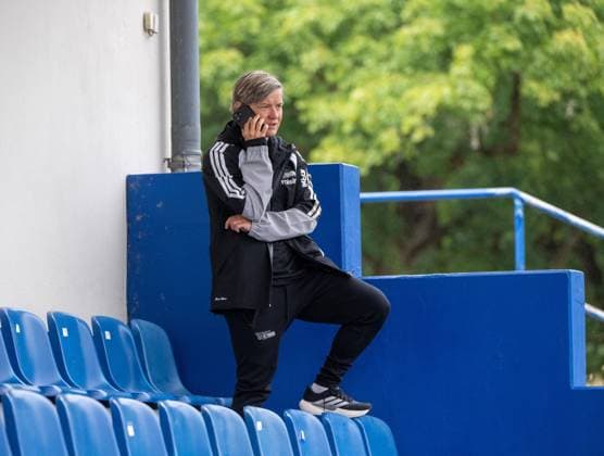 Fußball, Frauen, Saison 2026 2027, Google Pixel Frauen-Bundesliga, 1. FC Union Berlin, Trainingslager in Neuruppin, Jennifer Zietz (Geschäftsführerin Profifußball Frauen 1. FC Union Berlin), 22.07. 2026, *** Soccer, Women, 2026–2027 Season, Google Pixel Women s Bundesliga, 1. FC Union Berlin, Training Camp in Neuruppin, Jennifer Zietz, Managing Director of Women s Professional Soccer at 1. FC Union Berlin, July 22, 2026, Copyright: xMatthiasxKochx