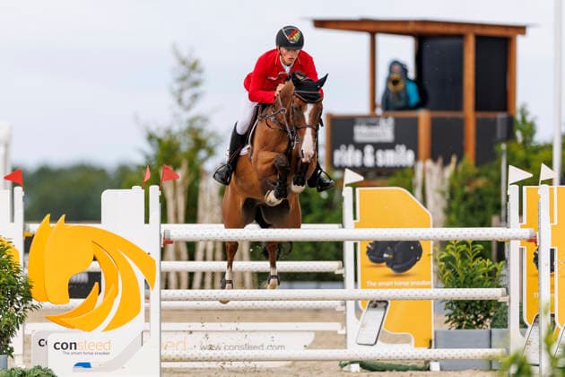 HAGEN a.T.W. - FEI Jumping European Championship, EM, Europameisterschaft Children, Juniors and Young Rider 2026, HAGEN a.T.W. - FEI Jumping European Championship Children, Juniors and Young Rider 2026 STORMANNS Tony (GER), RMF Cinnamo CH-EU-J-S - JUNIORS 1ST COMPETITION Teams & Individuals Hagen a.T.W., Reitanlage Haunhorst 22. July 2026 - *** HAGEN a T W FEI Jumping European Championship for Children, Juniors, and Young Riders 2026, HAGEN a T W FEI Jumping European Championship for Children, Juniors, and Young Riders 2026 STORMANNS Tony GER, RMF Cinnamo CH EU J S JUNIORS 1ST COMPETITION Teams Individuals Hagen a T W, Haunhorst Equestrian Center, July 22, 2026