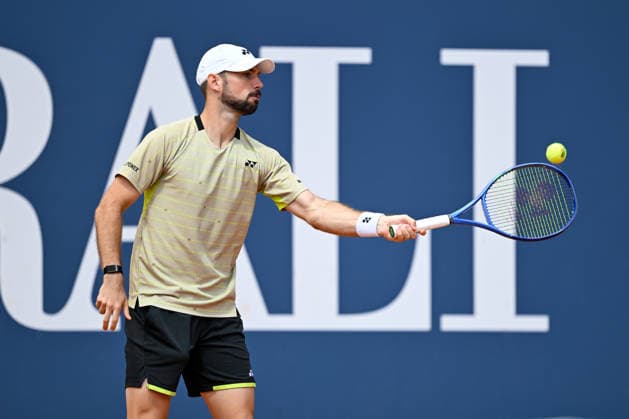TENNIS - ATP, Tennis Herren Generali Open 2026 KITZBUEHEL,AUSTRIA,22.JUL.26 - TENNIS - ATP World Tour, Generali Open. Image shows Jurij Rodionov (AUT).  GEPAxpictures xDanielxSchoenherr